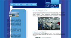 Desktop Screenshot of prodex-ec.com